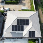 งานติดตั้งโซลาร์เซลล์ 5 kW ด้วยระบบ โซลาร์รูฟท็อป (Solar roof top) On Grid